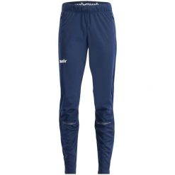 Spodnie narciarskie Swix Nordic XC. Niebieskie spodnie snowboardowe męskie Swix, m, bez wzorów, z softshellu, narciarskie. Za 747.25 zł.