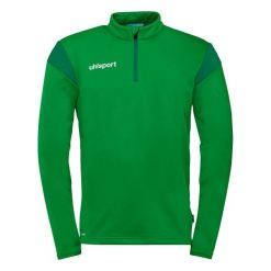 Bluza treningowa z zamkiem błyskawicznym 1/4 Uhlsport Squad 27. Czarne bluzy męskie Uhlsport, bez wzorów, bez kaptura. Za 194.00 zł.