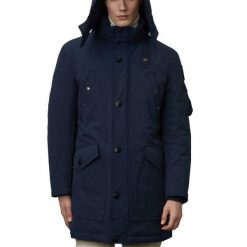Kurtka BLAUER IMPERMEABILE / TRENCH Niebieski. Niebieskie kurtki męskie Blauer, bez wzorów, z tkaniny, bez kaptura. Za 1,299.99 zł.