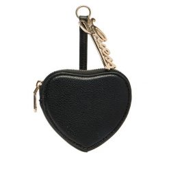 Bilonówka Guess. Czarne portfele damskie Guess, z aplikacjami. Za 179.99 zł.