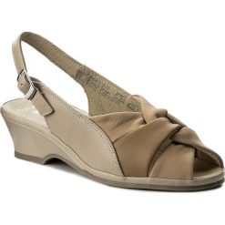 Sandały MARCO TOZZI - 2-28910-20 Beige Comb 371. Klapki damskie marki Marco Tozzi. W wyprzedaży za 179.00 zł.