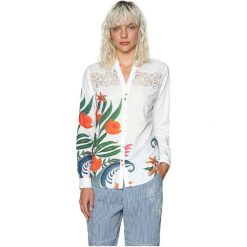 Desigual Koszulka Cam Te Teor Of Fun 18Swcwa61000 (Rozmiar M). Bluzki damskie marki Desigual. W wyprzedaży za 178.00 zł.