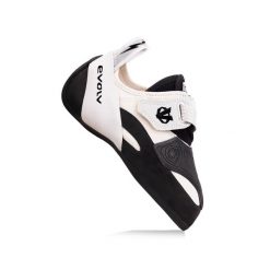 Buty wspinaczkowe Evolv V6 LV. Białe obuwie sportowe damskie Evolv, bez wzorów, wspinaczkowe. Za 629.99 zł.