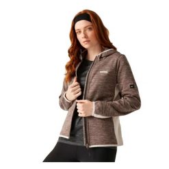 Damska Bluza Polarowa Kemilia. Zielone bluzy damskie Regatta, bez wzorów, z polaru, bez kaptura, trekkingowe. Za 102.99 zł.