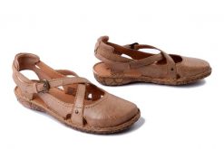 JOSEF SEIBEL 79513 95 210 Rosalie 13 natur, sandały damskie. Brązowe sandały damskie Josef Seibel, bez wzorów, ze skóry, bez obcasa, bez zapięcia. Za 254.92 zł.