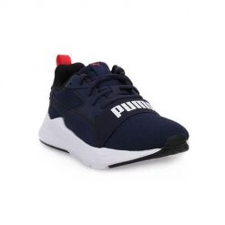 Buty do chodzenia damskie Puma 03 Wired Run Pure. Niebieskie obuwie sportowe damskie Puma, bez wzorów, z gumy, trekkingowe. Za 234.00 zł.