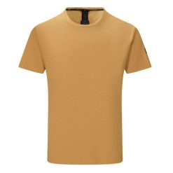 Męska Koszulka Z Logo Finlo. Brązowe koszulki sportowe męskie Regatta, m, bez wzorów, bez kołnierzyka, bez ramiączek, trekkingowe. Za 88.99 zł.