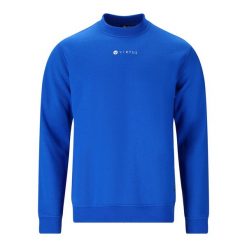 Bluza Virtus Deran. Niebieskie bluzy męskie VIRTUS, bez wzorów, bez kaptura. Za 169.50 zł.