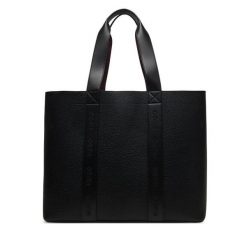 Torebka HUGO. Czarne torebki do ręki damskie Hugo, bez wzorów, klasyczne, bez dodatków. Za 869.99 zł.