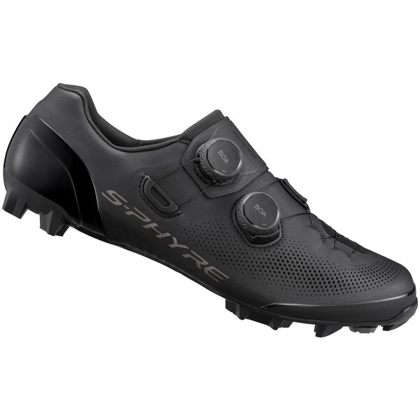 Rower szosowy - buty kolarskie SH-XC903 S-PHYRE, czarne. Czarne buty sportowe męskie Shimano, bez zapięcia, rowerowe. Za 1,499.00 zł.