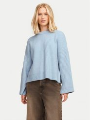 JJXX Sweter Sigga 12255358 Błękitny Relaxed Fit. Niebieskie swetry damskie JJXX, xl, bez wzorów, z syntetyku, bez kołnierzyka, bez ramiączek, bez kaptura. Za 129.99 zł.