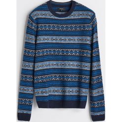 Sweter z domieszką wełny - Wielobarwn. Swetry przez głowę męskie marki Giacomo Conti. W wyprzedaży za 69.99 zł.