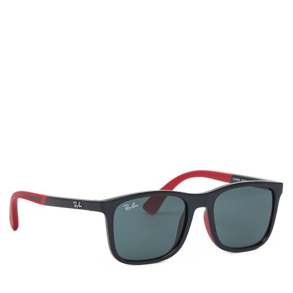Okulary przeciwsłoneczne Ray-Ban. Czarne okulary przeciwsłoneczne dla dzieci Ray-Ban. Za 259.99 zł.