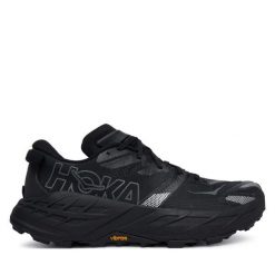 Buty do biegania Hoka. Czarne buty sportowe męskie HOKA, bez zapięcia, do biegania. Za 749.99 zł.