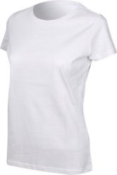 Promostars Koszulka damska Lpp 22160 biała r. XL+ (22160). Białe t-shirty damskie Promostars, xl, bez wzorów, bez kołnierzyka. Za 29.25 zł.