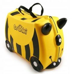 Trunki Pszczółka Bernard. Brązowe torby i plecaki dziecięce Trunki, z gumy. Za 235.00 zł.
