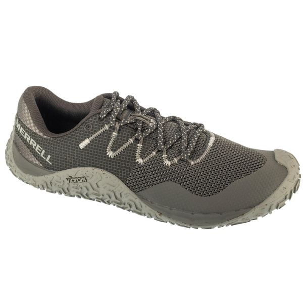 Buty do biegania męskie, Trail Glove 7. Brązowe buty sportowe męskie Merrell, bez zapięcia, do biegania. Za 549.99 zł.