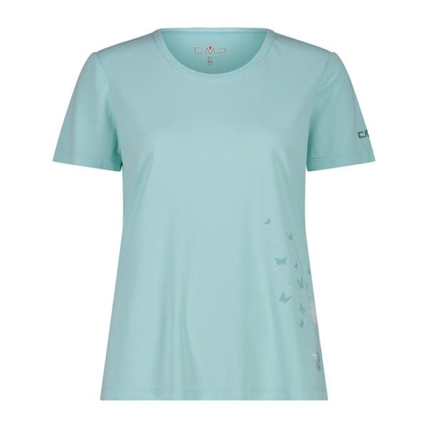 Koszulka damska CMP. Białe t-shirty damskie CMP, xs, bez wzorów, z poliesteru, bez kołnierzyka. Za 135.00 zł.