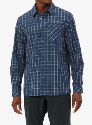 Koszula turystyczna męska Vaude Albsteig LS Shirt III. Zielone koszule męskie Vaude, na zimę, l, bez wzorów, z lyocellu, bez kołnierzyka, bez ramiączek. Za 276.50 zł.