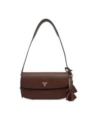 Guess Torebka Danielle HWZG22 27190 Brązowy. Brązowe torebki do ręki damskie Guess, z aplikacjami, ze skóry, bez dodatków. Za 544.99 zł.
