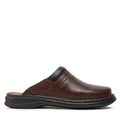 Klapki Josef Seibel. Brązowe klapki męskie Josef Seibel. Za 209.99 zł.