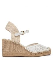 LAUREN RALPH LAUREN Espadryle 802P06403001 Biały. Białe sandały damskie Lauren Ralph Lauren, bez wzorów, z materiału, bez obcasa, bez zapięcia. Za 799.99 zł.