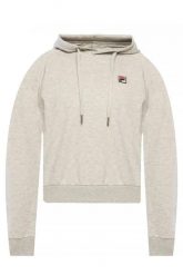Damska bluza Fila Women Floresha Hoody 687272-B13. Szare bluzy sportowe damskie Fila, s, bez wzorów, z bawełny, z kapturem, na fitness i siłownię. Za 183.44 zł.