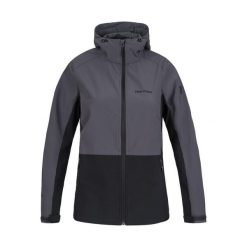 Damska kurtka wodoodporna Hannah Zury Lite. Czarne kurtki damskie Hannah, s, bez wzorów, z softshellu, bez kaptura. Za 500.60 zł.