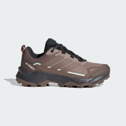 Buty Terrex Skychaser AX5 GORE-TEX Hiking. Brązowe trekkingi damskie Adidas, wspinaczkowe, gore-tex. Za 529.00 zł.