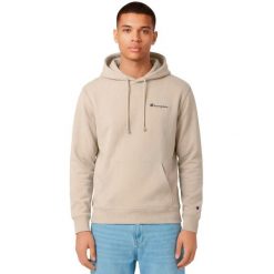 Bluza męska CHAMPION Hooded Sweatshirt. Brązowe bluzy męskie Champion, m, bez wzorów, z materiału, z kapturem. Za 190.99 zł.