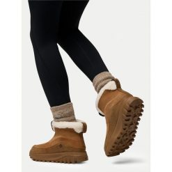 Śniegowce Columbia. Brązowe śniegowce i trapery damskie Columbia. Za 479.99 zł.