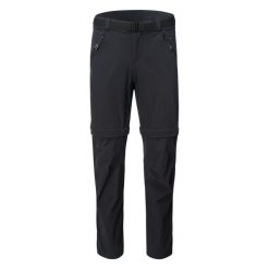 Męskie Spodnie Turystyczne Clarino 2 W 1. Czarne spodnie sportowe męskie ELBRUS, na lato, m, bez wzorów, trekkingowe. Za 300.99 zł.