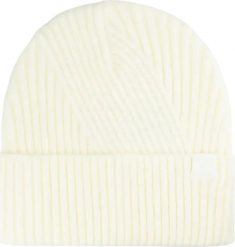 4f Czapka damska zimowa ciepła 4F F569 kremowa 4FWAW25ACAPF569 12S. Białe czapki i kapelusze damskie 4f, na zimę, bez wzorów. Za 36.98 zł.