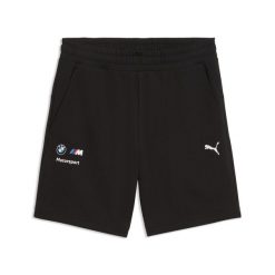 Męskie szorty BMW M MOTORSPORT Essentials PUMA. Czarne krótkie spodenki sportowe męskie Puma, l, bez wzorów, do biegania. Za 219.00 zł.