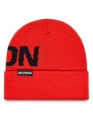 Salomon Czapka Hermitage LC2302900 Czerwony. Czerwone czapki i kapelusze damskie Salomon, na zimę, bez wzorów, z materiału, sportowe. Za 139.99 zł.