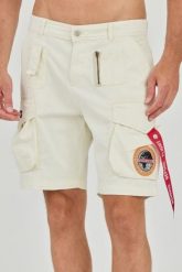 AERONAUTICA MILITARE Beżowe męskie shorty Crew Chief, Rozmiar 50. Brązowe szorty męskie Aeronautica Militare, l, bez wzorów. W wyprzedaży za 275.99 zł.