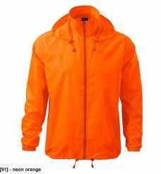 Kurtka męska MALFINI - ADLER - Wiatrówka unisex, 100% poliester, neon orange 2XL. Pomarańczowe kurtki męskie Malfini, m, bez wzorów, z poliesteru, bez kaptura. Za 47.46 zł.