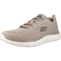 Buty do biegania Mężczyzna Skechers Track Front Runner beżowy. Brązowe buty sportowe męskie Skechers, z tkaniny, bez zapięcia, do biegania, Skechers Sport. Za 299.30 zł.