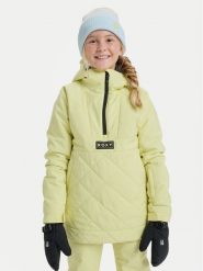 Roxy Kurtka snowboardowa Radiant Lines Overhead ERGTJ03194 Zielony Regular Fit. Zielone kurtki i płaszcze dla dziewczynek Roxy, bez wzorów, z syntetyku, bez kaptura. Za 439.99 zł.