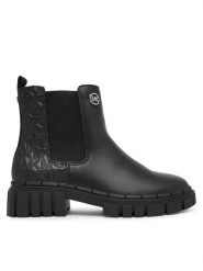 MICHAEL Michael Kors Botki MK02655001 Czarny. Czarne botki dziewczęce MICHAEL Michael Kors, ze skóry, bez zapięcia. Za 459.99 zł.