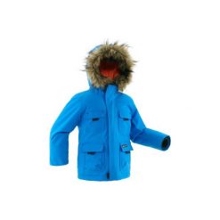 Kurtka SH500 x-WARM dla dzieci. Niebieskie kurtki i płaszcze dla chłopców marki QUECHUA. Za 169.99 zł.