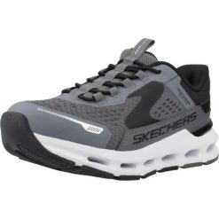 Buty SKECHERS GLIDE STEP PLUS VISTA LANE Szary. Szare trekkingi męskie Skechers, trekkingowe. Za 242.99 zł.
