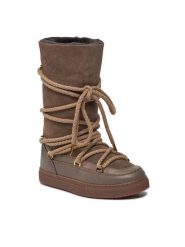 Inuikii Śniegowce Classic High Laced 75107-096 Brązowy. Brązowe kozaki damskie Inuikii, ze skóry. Za 2,019.00 zł.