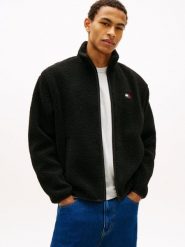 Tommy Jeans kurtka przejściowa Mężczyźni czarny, XXL. Czarne kurtki męskie Tommy Jeans, m, bez wzorów, z jeansu. Za 529.95 zł.
