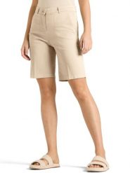 Cambio Bermudy - Stella Kobiety Bawełna beżowy, 42. Brązowe szorty damskie Cambio, s, z aplikacjami, z bawełny, eleganckie. Za 479.95 zł.