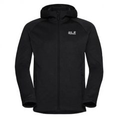 Bluza na co dzień męska Jack Wolfskin Peak District. Czarne bluzy męskie Jack Wolfskin, m, bez wzorów, z kapturem, do piłki nożnej. Za 339.99 zł.
