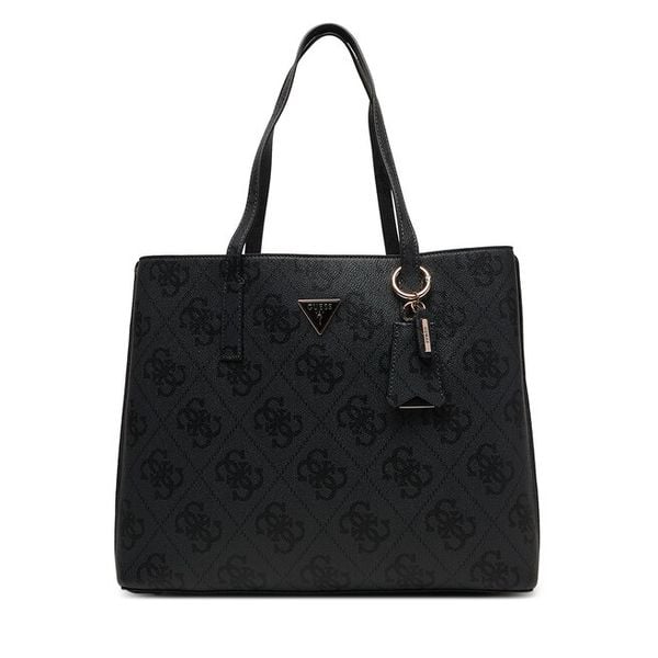 Torebka Guess. Szare torebki do ręki damskie Guess, z aplikacjami, bez dodatków. Za 480.99 zł.
