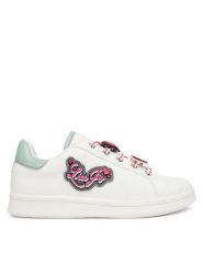 Liu Jo Sneakersy Ginny 01 4F6011 EX014 D Biały. Białe buty sportowe dziewczęce Liu Jo, bez wzorów, ze skóry, bez zapięcia. Za 394.99 zł.