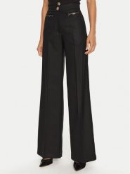 Marciano Guess Spodnie palazzo Magda 4BGB07 7183A Czarny Relaxed Fit. Czarne spodnie materiałowe damskie Marciano Guess, z aplikacjami, z materiału. Za 479.99 zł.