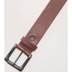 Pasek z eco skóry - Brązowy. Brązowe paski damskie House, w paski, ze skóry. Za 29.99 zł.